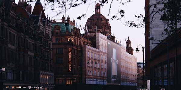 Trabajos en grandes almacenes en Londres