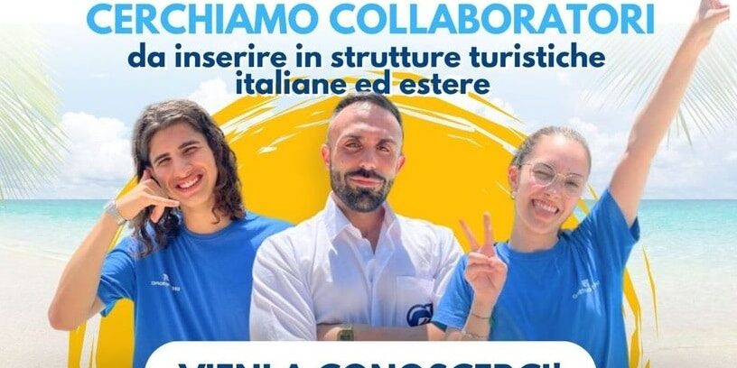 Offerta di lavoro per 2.000 giovani che vogliono lavorare come animatori turistici