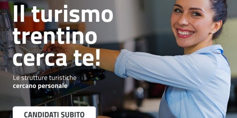Oferta de trabajo temporada invierno 2023/24 en Trentino
