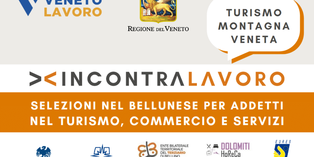 Ricerca addetti per la stagione turistica sulle Dolomiti